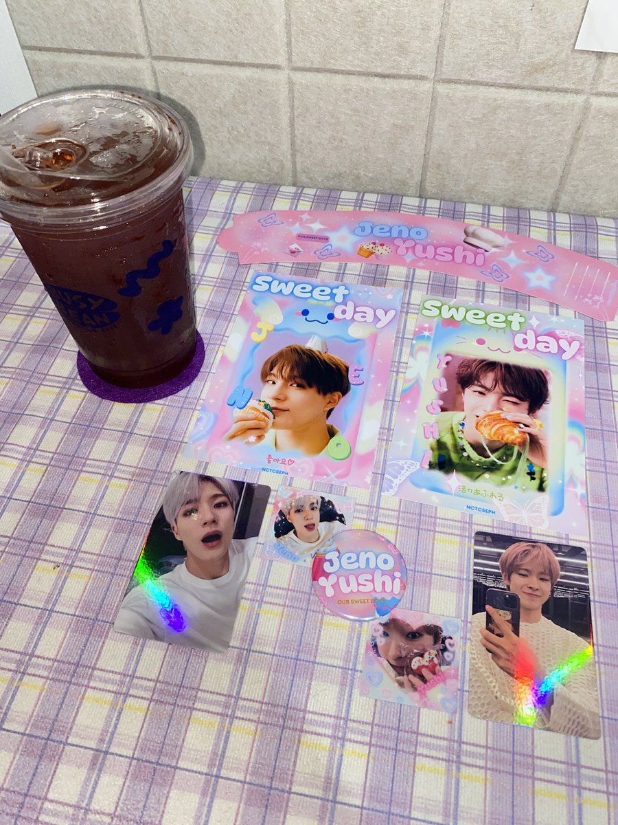 joniallyn's tweet image. thank you so much @nctcseph my cse kit and drink arrived safely!!🥹 thank you so much po for your effort and help today i really appreciate it!!🙌🏻hopefully i can attend next time, in Riku’s bday hehe 🫠❤️🫶

ps. i love the raspberry strawberry tea!! 🥹
#NCTCupsleeveEventsinCavite