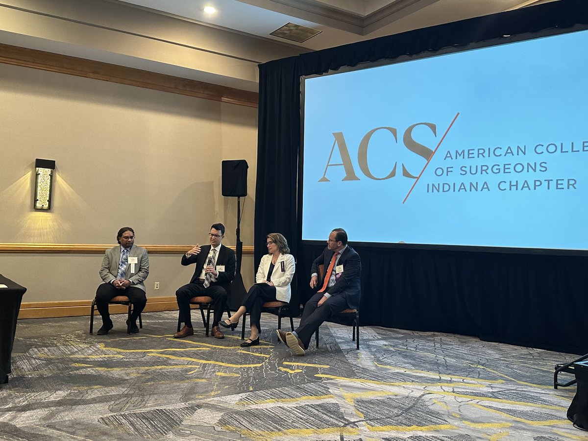 Dimitrios Stefanidis (@dstefanidis1) on Twitter photo Great debate around the pluses and minuses of academic versus private practice in surgery at Indiana chapter meeting of the ā¦<a href="/AmCollSurgeons/">American College of Surgeons</a>ā© Great debate around the pluses and minuses of academic versus private practice in surgery at Indiana chapter meeting of the ā¦<a href="/AmCollSurgeons/">American College of Surgeons</a>ā©