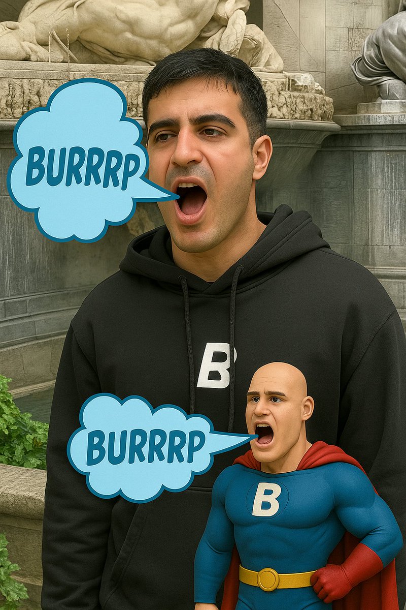 Burpcoinbased's tweet photo. Hey @0xAbhiP ๐
If Fartcoins made noise...
BURPCOIN brings the true echo of victory. ๐จ๐ฏ
Because if you can fart, you can BURRRP louder.
Join the BURPCOIN community โ where every burrrrp counts. ๐
#Burpcoin #CryptoCulture #BURRRP https://t.co/c5nU57suSN