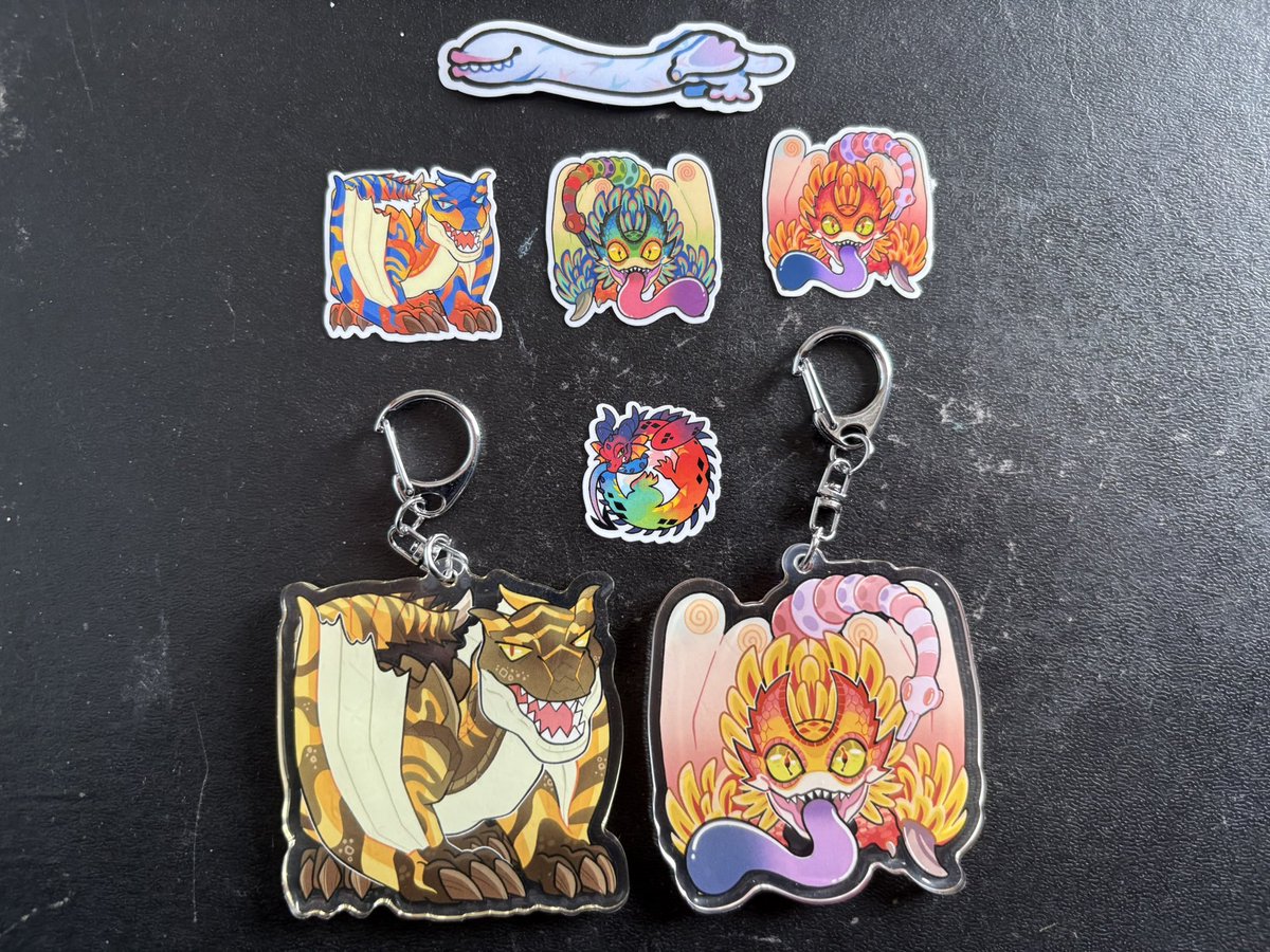 KD Kamui (@kd_kamui) on Twitter photo Got these lovely early birthday gifts from a friend by the amazing <a href="/SNAPPAKAPPA/">SNAPPA (same on 🦋)</a>.
I ABSOLUTELY LIVE THESE SO MUCH❤️ Thank U for these, these are genuinely amazing❤️❤️❤️
#MonsterHunter Got these lovely early birthday gifts from a friend by the amazing <a href="/SNAPPAKAPPA/">SNAPPA (same on 🦋)</a>.
I ABSOLUTELY LIVE THESE SO MUCH❤️ Thank U for these, these are genuinely amazing❤️❤️❤️
#MonsterHunter