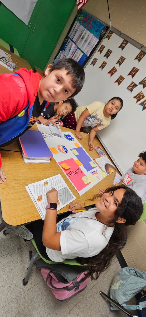 Klovez3's tweet photo. Unit 5 Team Work!  No internet, no problem, learning still happening. Science projects about Geology components. 
Getting them ready for 5th Grade! 🧡💯
@AldineISD @DunnES_AISD @AISDLitMatters https://t.co/EmczYJVJRY