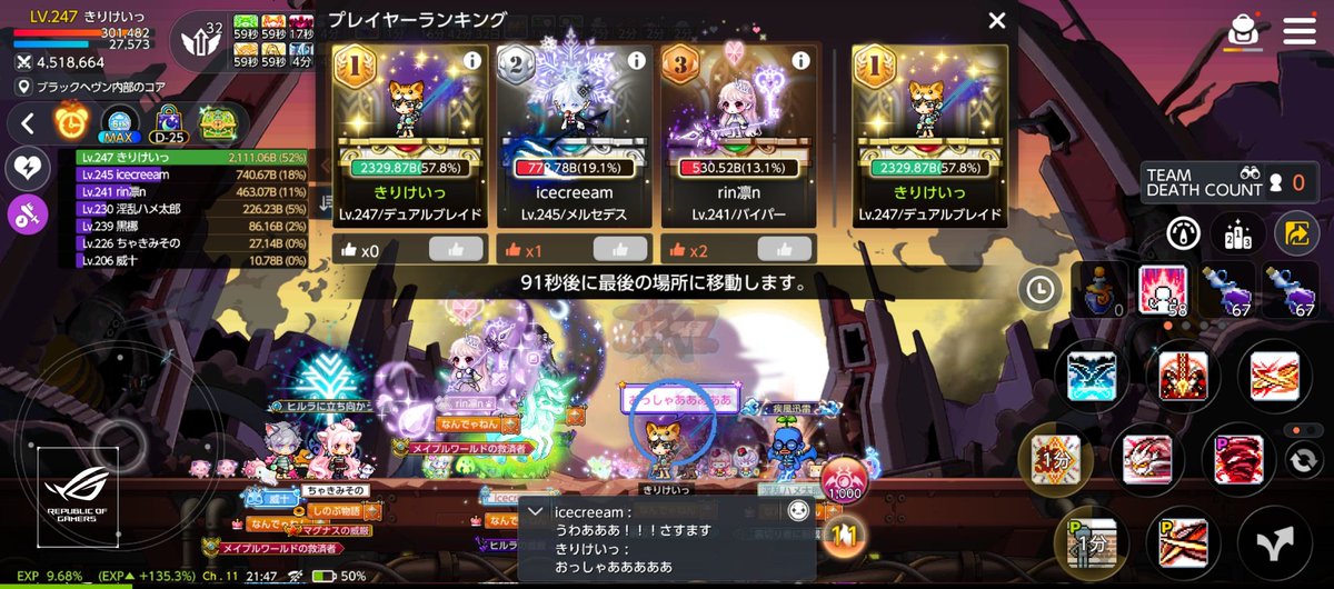 ギルドで倒せた！
マスターとしてはこれほど嬉しいことはない