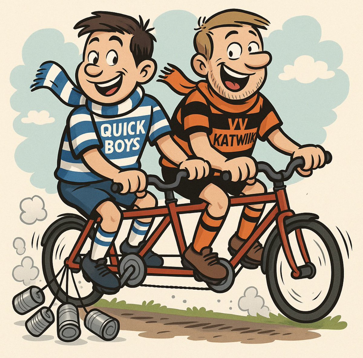 ‘BLIKKEN rijden’ om als Katwijkers onder elkaar de Koningsdag te beginnen!

“Vandaag is alles oranje, behalve de lucht – die is blauw van blijdschap! Leve de gezelligheid, de tompoucen en het samen vieren. Fijne Koningsdag ALLEMAAL!” <a href="/gemeentekatwijk/">Gemeente Katwijk</a> <a href="/leidschdagblad/">Leidsch Dagblad</a> <a href="/NOS/">NOS</a>