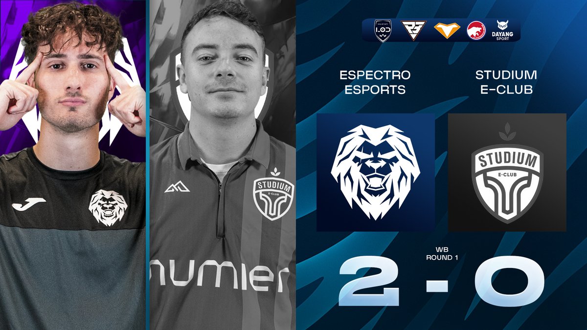 LOD Valencia (@lod_valencia) on Twitter photo RONDA 1:
<a href="/EspectroEC/">Espectro Esports™</a> 2-0 Studium E-Club
Tenemos a ESPECTRO en ronda 2 de WINNER BRACKET✅ RONDA 1:
<a href="/EspectroEC/">Espectro Esports™</a> 2-0 Studium E-Club
Tenemos a ESPECTRO en ronda 2 de WINNER BRACKET✅