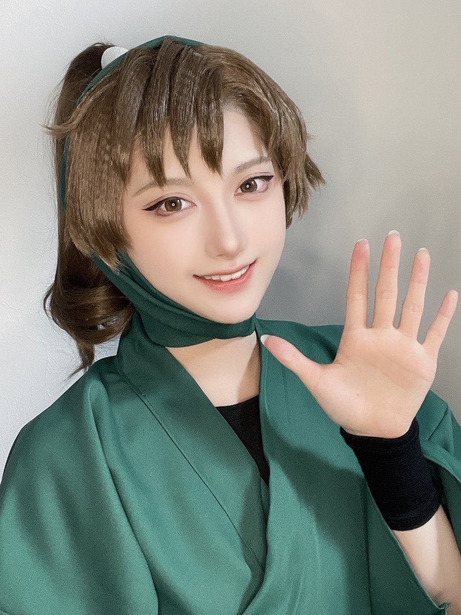 伊作コスプレ衣装 善法寺伊作 ウィッグ 忍たま乱太郎 二郭伊助