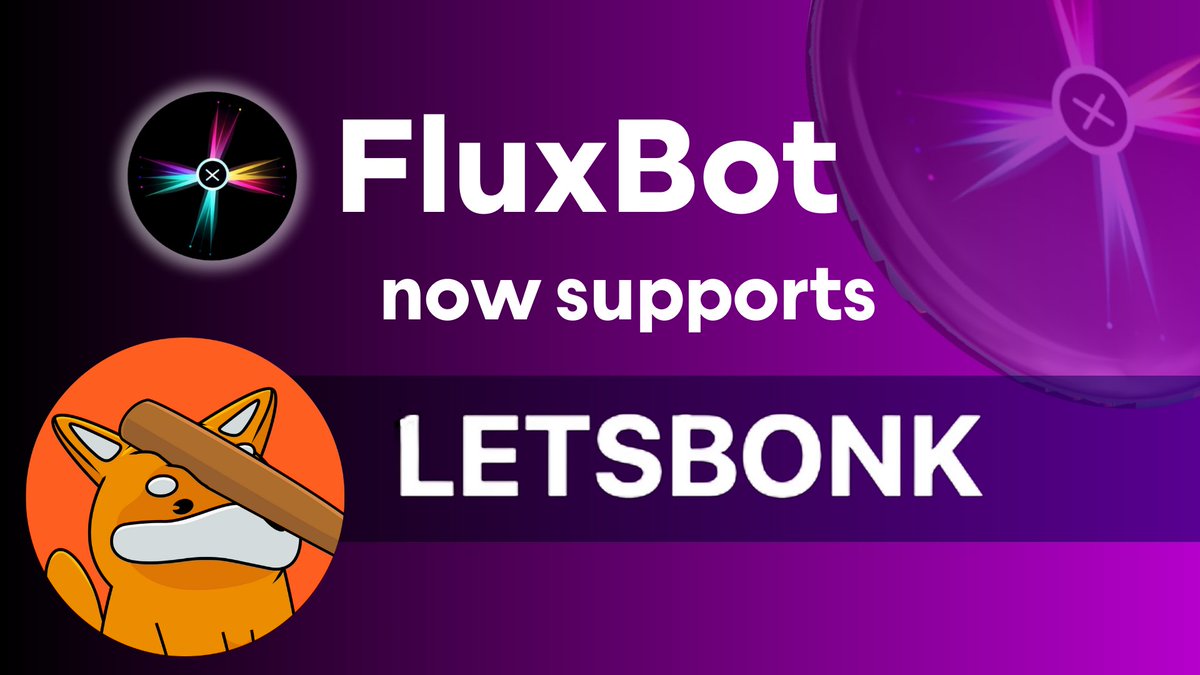 .<a href="/bonk_fun/">letsBONK.fun</a> is now LIVE on FluxBot!

Bonk and Raydium's new protocol is now integrated into the fastest, most feature-rich, and lowest-cost Telegram bot.

Experience faster trading, sniping, copy trading, limit orders, and more.

Try it now: t.me/fluxbeam_bot
