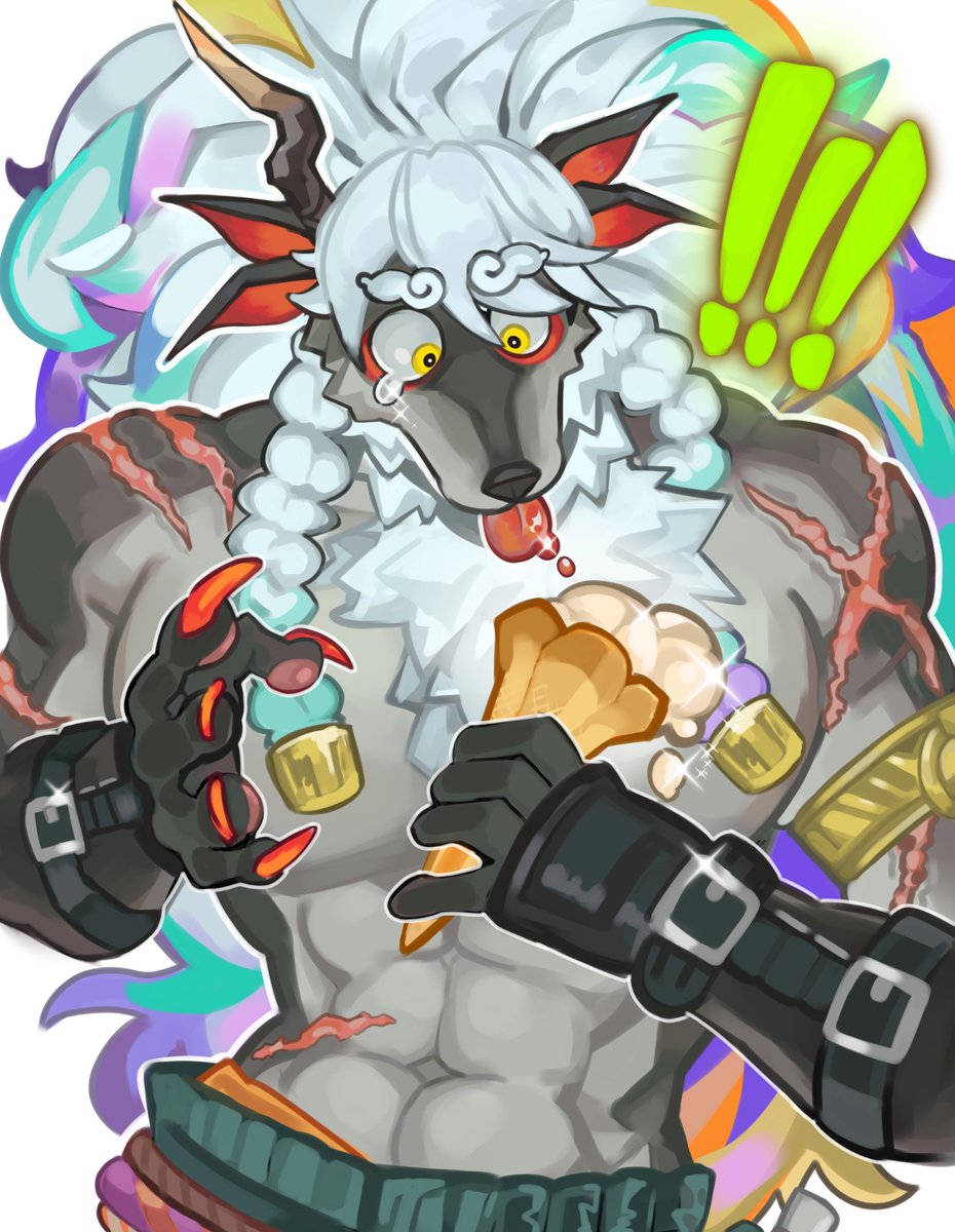 Sui Zai You’re ice cream!!! #Dislytefanart #Dislyte