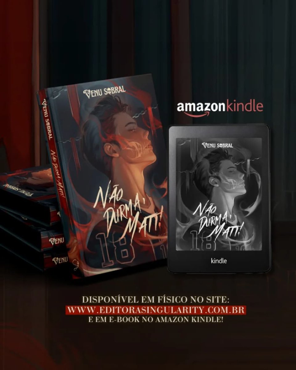 93sextapes's tweet photo. ALERTA DE LANÇAMENTO ⚠️

📖 Não Durma, Matt!
Livro publicado de fanfic (JIKOOK)

💀 Dark romance com demônios +18
📚 Colegial
🏈 Quarterback x Assistente
✨ Fast burn
👻 Thriller/terror
🔥 Possessivos, obsessivos, perseguidores, caçadores
📋 334 páginas

Links abaixo 👇🏻 https://t.co/aEWGgX2WoZ