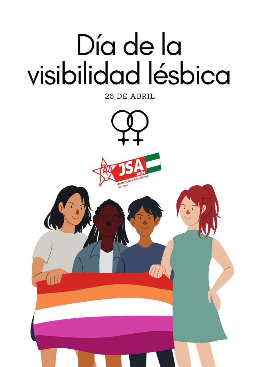 Para hacer visible lo que es normal 

Hoy y siempre, ¡Viva la Visibilidad lésbica!