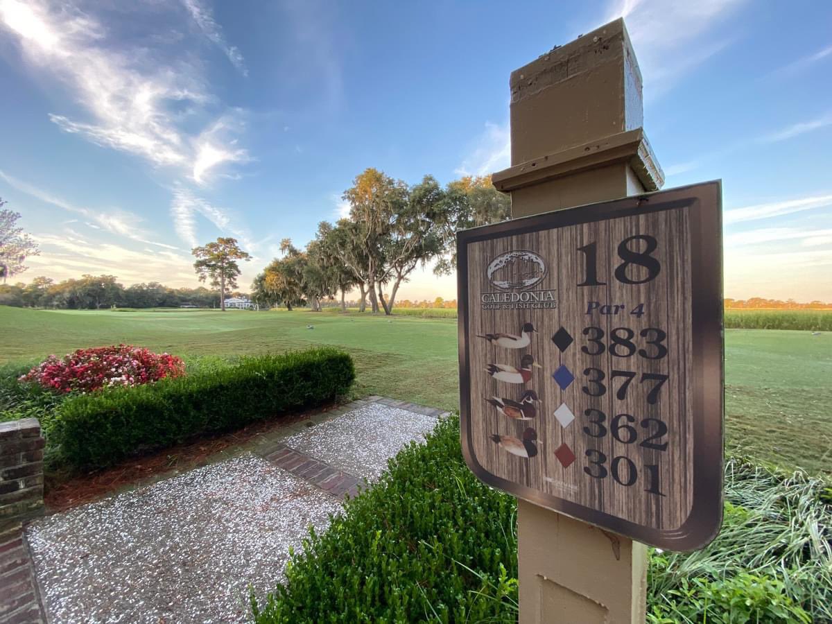 CaledoniaGolfFi's tweet image. How it Starts. How it Ends. The Iconic 18th Hole 😎 @PlayGolfMB @MBTrips @MyMyrtleBeach @HammockCoastSC #mikestrantzdesign #myrtlebeachgolf #pawleysisland #hammockcoastsc