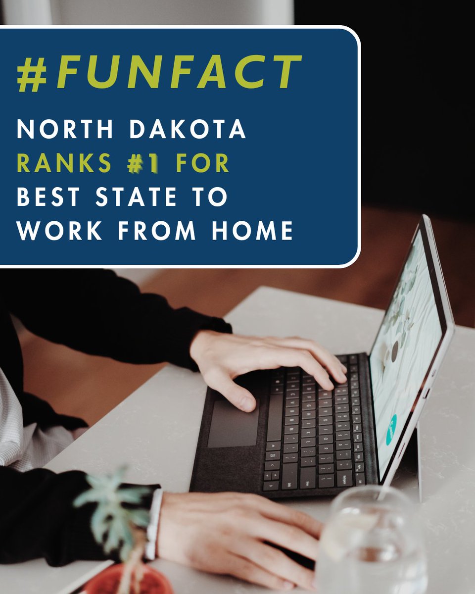 Find The Good Life (@goodlifend) on Twitter photo Imagine a work-life balance that actually works! ☀️ High salaries, low monthly median rent, cheap utilities, and internet speeds have ranked North Dakota the best state to live in if you work from home, according to <a href="/Ooma/">Ooma, Inc.</a>. Explore your dream life here: ftglnd.com/Relocate Imagine a work-life balance that actually works! ☀️ High salaries, low monthly median rent, cheap utilities, and internet speeds have ranked North Dakota the best state to live in if you work from home, according to <a href="/Ooma/">Ooma, Inc.</a>. Explore your dream life here: ftglnd.com/Relocate