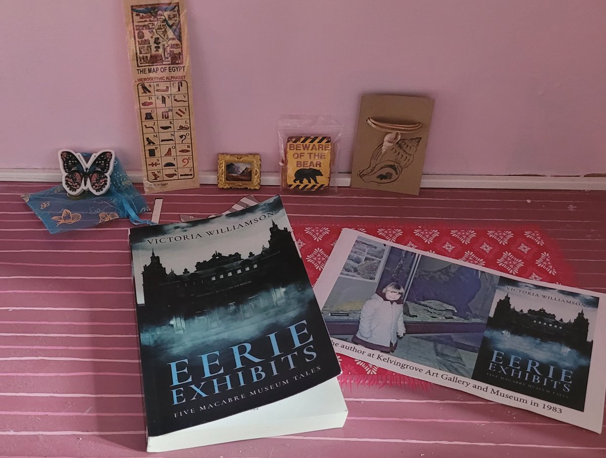 karla_bookishlife (@kbookishlife) on Twitter photo ⭐️⭐️⭐️⭐️⭐️ Eerie Exhibits by <a href="/strangelymagic/">Strangely Magical</a> with <a href="/silverthistleps/">Silver Thistle Press</a> and <a href="/The_WriteReads/">TheWriteReads</a> <a href="/WriteReadsTours/">TheWriteReads OnTour</a> Five haunting and unsettling macabre tales based in a museum with each of the artefacts sending a chill. Museum visits will never be the same! instagram.com/reel/DI6RoqUIC… ⭐️⭐️⭐️⭐️⭐️ Eerie Exhibits by <a href="/strangelymagic/">Strangely Magical</a> with <a href="/silverthistleps/">Silver Thistle Press</a> and <a href="/The_WriteReads/">TheWriteReads</a> <a href="/WriteReadsTours/">TheWriteReads OnTour</a> Five haunting and unsettling macabre tales based in a museum with each of the artefacts sending a chill. Museum visits will never be the same! instagram.com/reel/DI6RoqUIC…