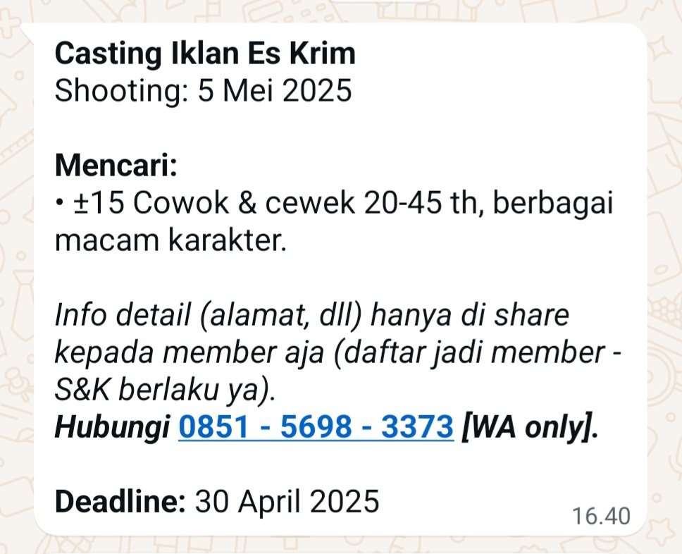 CastingId tweet picture