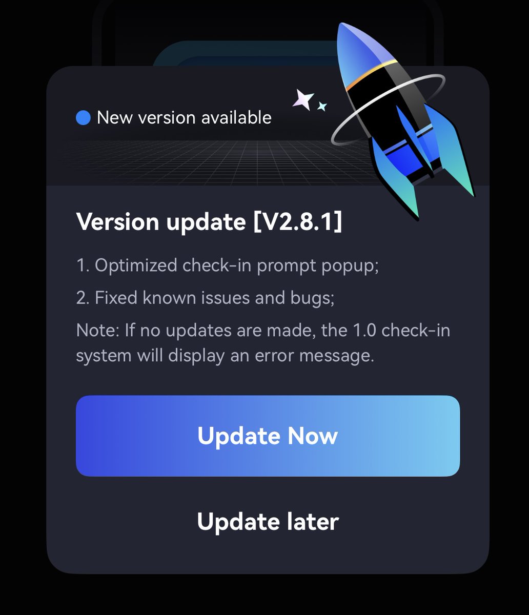 metaearthph's tweet photo. Hey ME fam! Friendly reminder to make sure your ME PASS app is all up-to-date! 😉 Keep it current for a smooth experience. 👍

#MetaEarth #Update #Airdrop #PBBCollab3rdDuoEviction #MILI  #UAAPSeason87 https://t.co/zHy639VvtE