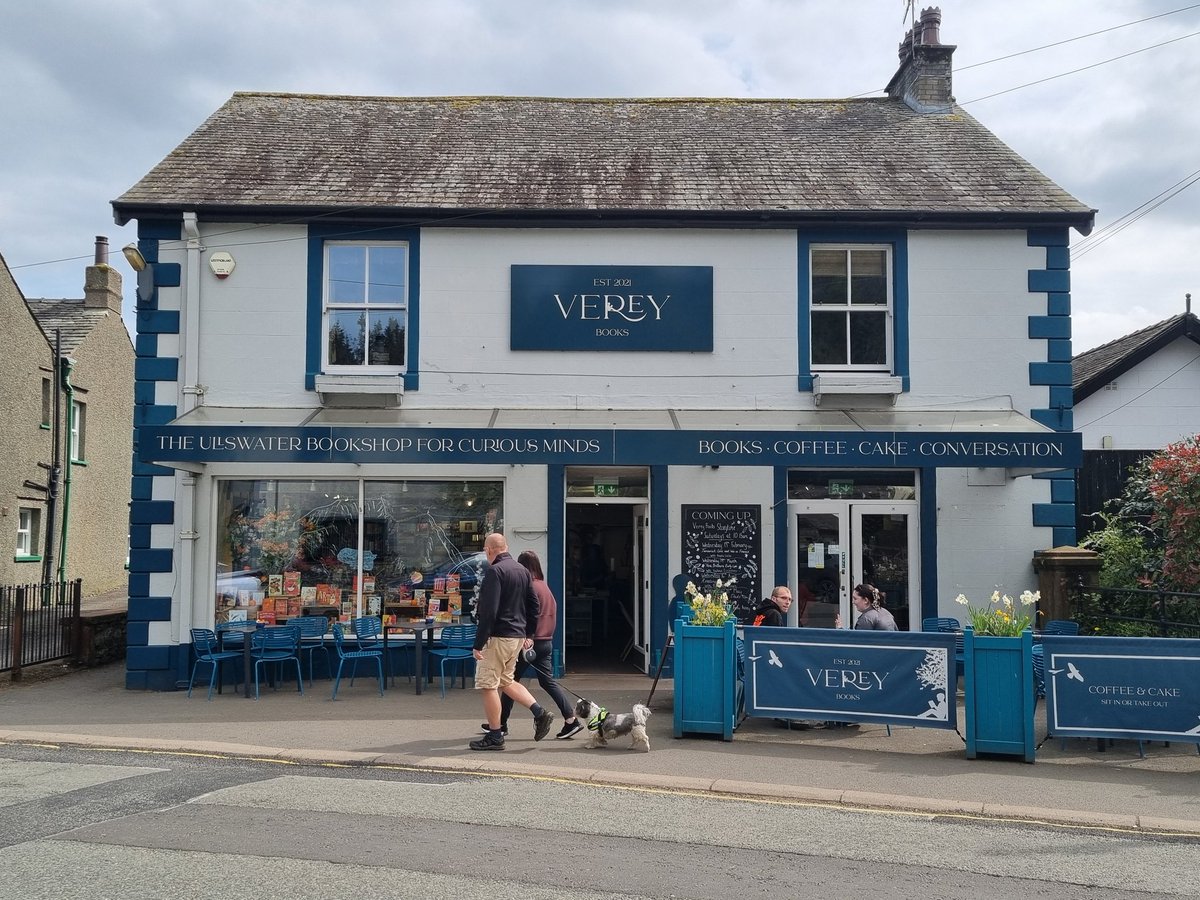 Alan Cleaver (@thelonningsguy) on Twitter photo I popped into <a href="/VereyBooks/">VereyBooks</a> in Pooley Bridge #Cumbria yesterday to sign copies of The Postal Paths. I'll be talking there on July 16. Local paths at Glenridding and Shap are in the book. (You'll note <a href="/cornish_jack/">Jack Cornish</a> is my warm-up act in June ๐) vereybooks.co.uk/whats-on/ I popped into <a href="/VereyBooks/">VereyBooks</a> in Pooley Bridge #Cumbria yesterday to sign copies of The Postal Paths. I'll be talking there on July 16. Local paths at Glenridding and Shap are in the book. (You'll note <a href="/cornish_jack/">Jack Cornish</a> is my warm-up act in June ๐) vereybooks.co.uk/whats-on/