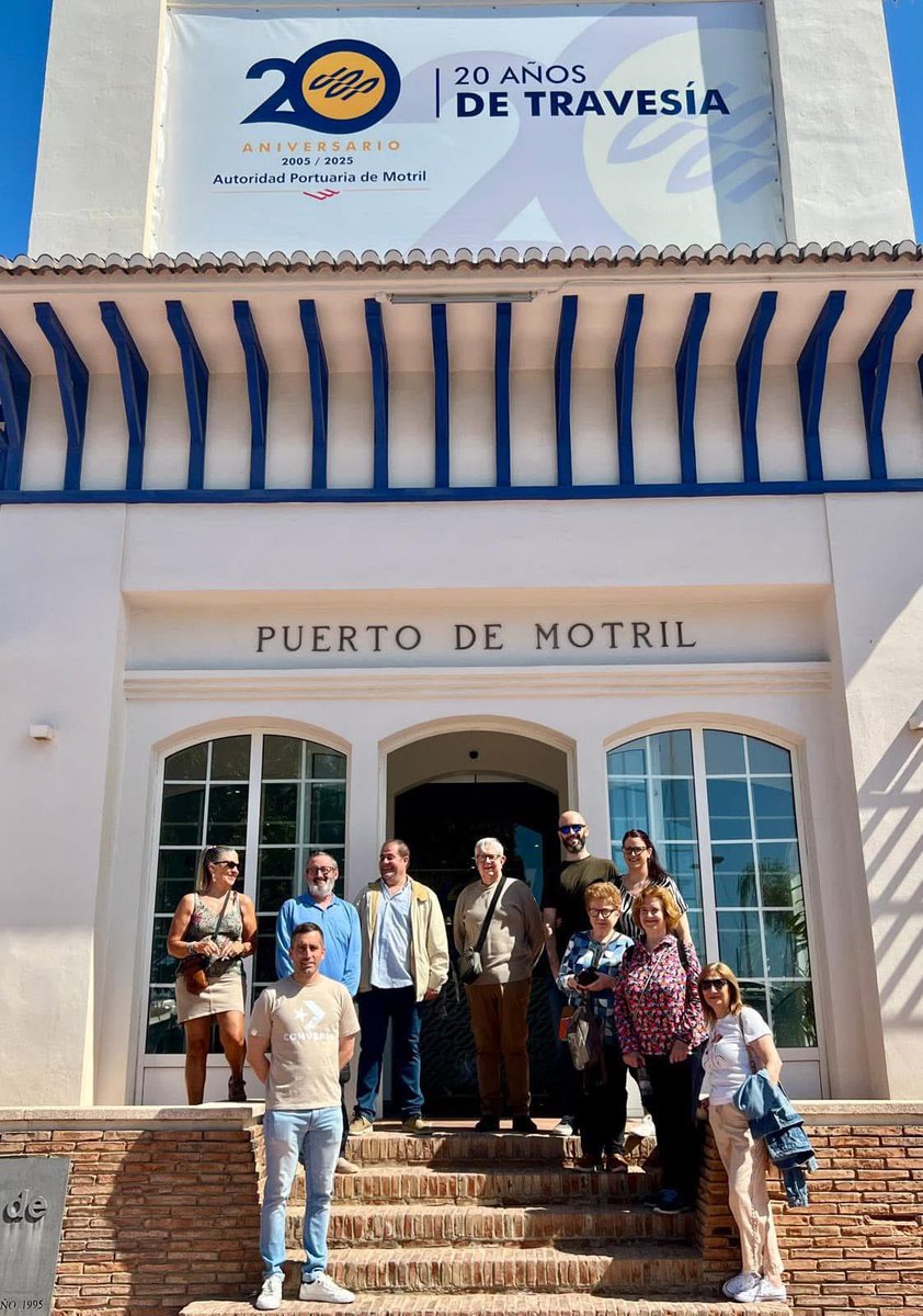 Atendemos a una Delegación de Estudiantes UNED Motril y damos a conocer nuestra actividad diaria desde la perspectiva de la #Sostenibilidad y la importancia que tienen nuestras instalaciones para el suministro  a la población de productos de consumo y primera necesidad. ⚓️🛳️