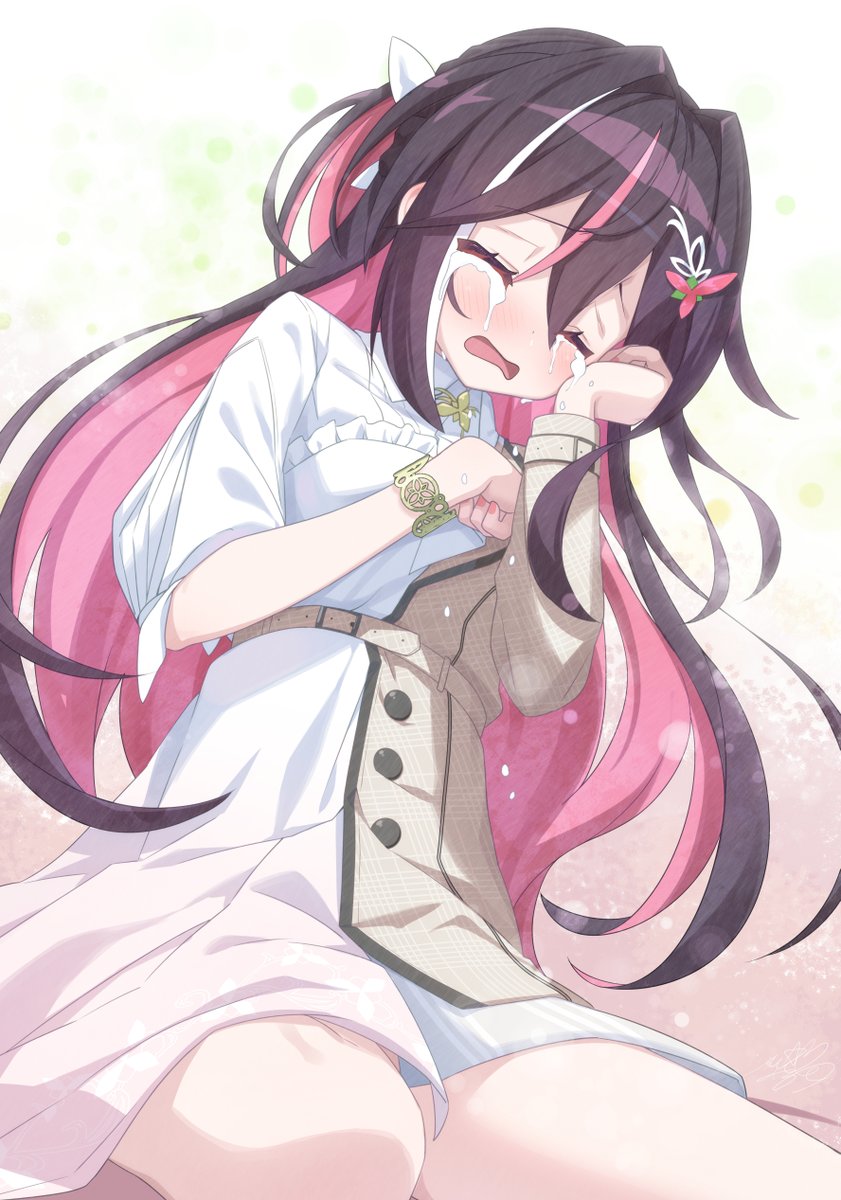 泣いちゃう…ないちゃうよぉ… #AZKiART