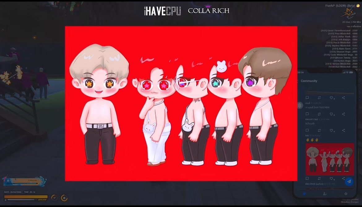 น่ารักมากยืนพุงเต่ง🤏🏻