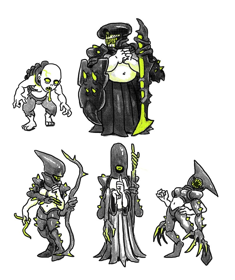 Orbitaldropkick's tweet photo. new faction for Maleghast (the Hellminth) coming in next games for freaks https://t.co/paLZx5XiHz