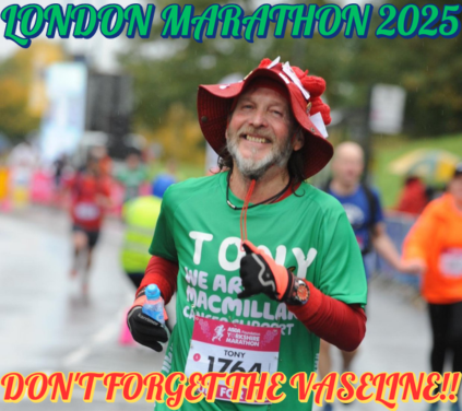 ExcludedUK (@excludeduk) on Twitter photo We wish all the best for our amazing #ExcludedUK champion, <a href="/TonyRobinsonOBE/">Tony Robinson OBE</a> (not Baldrick!) as he takes part in the London Marathon tomorrow.
Tony is raising money for Macmillan Cancer Support, in memory of 5 of his dear friends, and we would really appreciate it if you would We wish all the best for our amazing #ExcludedUK champion, <a href="/TonyRobinsonOBE/">Tony Robinson OBE</a> (not Baldrick!) as he takes part in the London Marathon tomorrow.
Tony is raising money for Macmillan Cancer Support, in memory of 5 of his dear friends, and we would really appreciate it if you would