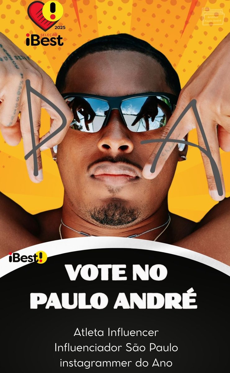 archivepa's tweet photo. 🚨ATENÇÃO🚨

Paulo André está disputando em três categorias no prêmio IBEST 2025, e juntos podemos demonstrar nossa força para garantir seu lugar entre os TOP 20 do Brasil!  

Bora votar?!

🔗https://t.co/3TV3ezxDlK https://t.co/MR4lwvgLXi