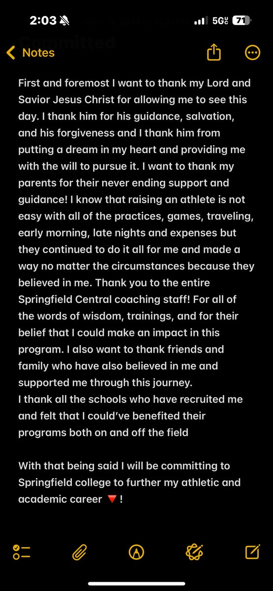ShaunDez Buckhannon (@dezbuckhannon) on Twitter photo After a great conversation with <a href="/Mike_Cerasuolo/">Mike Cerasuolo</a> I’m am blessed to announce that I will be committing to Springfield College to further my academic and athletic career🔻! #Brotherhood <a href="/CoachMartinESA/">Coach Martin</a> <a href="/JuiceWa45/">Coach Juice Walker DB Nation</a> <a href="/Watson_718/">William Watson</a> <a href="/_SCFootball/">Springfield Football</a> <a href="/ESAofMass/">Excel Massachusetts</a> After a great conversation with <a href="/Mike_Cerasuolo/">Mike Cerasuolo</a> I’m am blessed to announce that I will be committing to Springfield College to further my academic and athletic career🔻! #Brotherhood <a href="/CoachMartinESA/">Coach Martin</a> <a href="/JuiceWa45/">Coach Juice Walker DB Nation</a> <a href="/Watson_718/">William Watson</a> <a href="/_SCFootball/">Springfield Football</a> <a href="/ESAofMass/">Excel Massachusetts</a>
