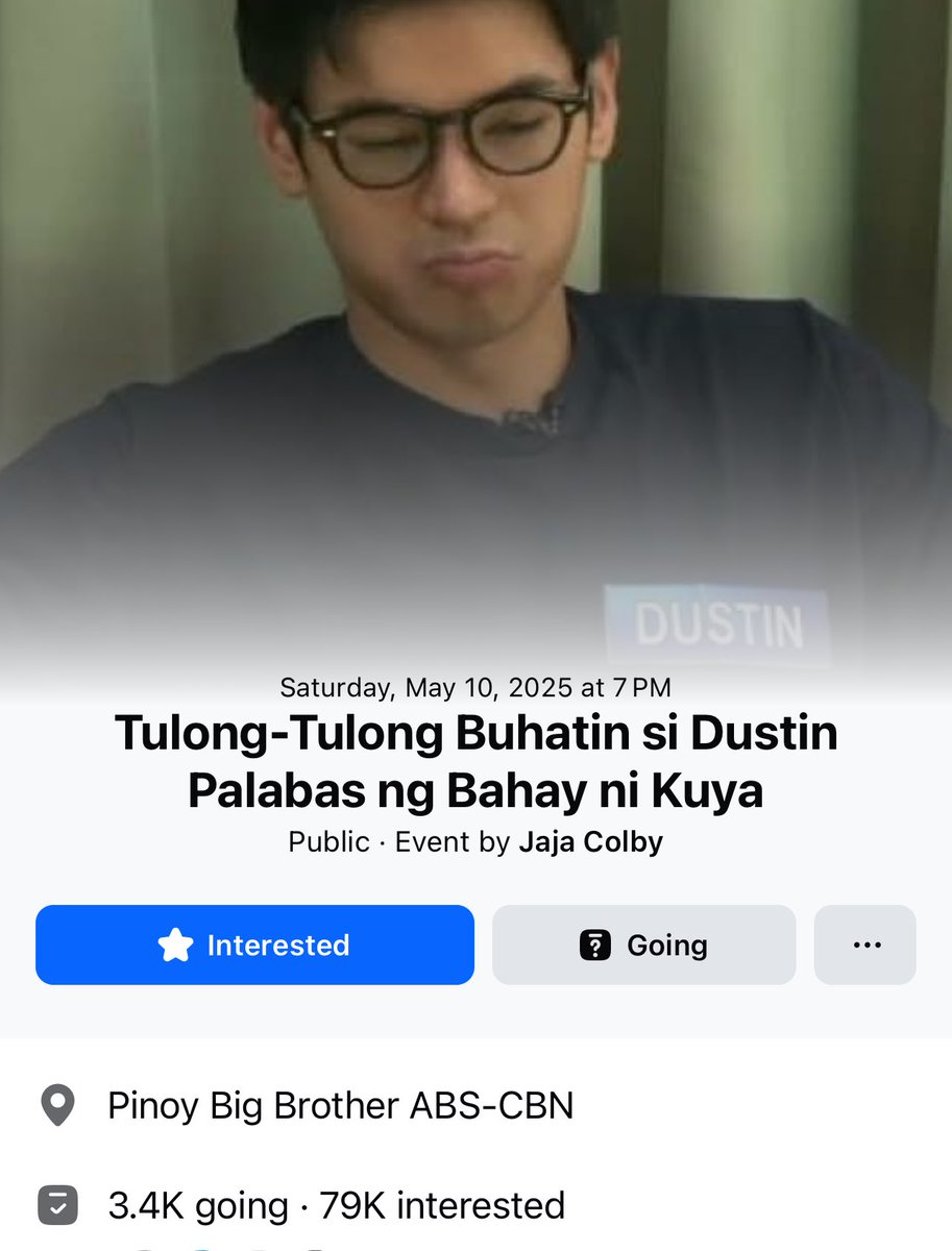 asan na yang 79K pakibuhat na si dustin tas pasama na rin si kuya palabas ng bahay