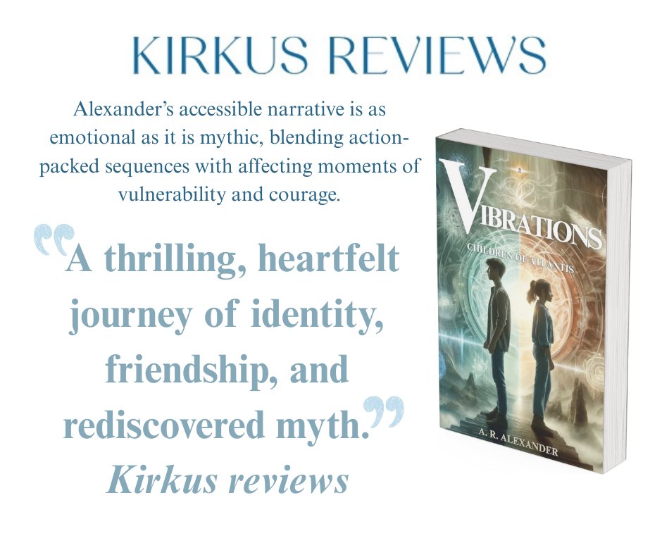 "A thrilling, heartfelt journey of identity, friendship, and rediscovered myth." —Kirkus Reviews
VIBRATIONS | Kirkus Reviews