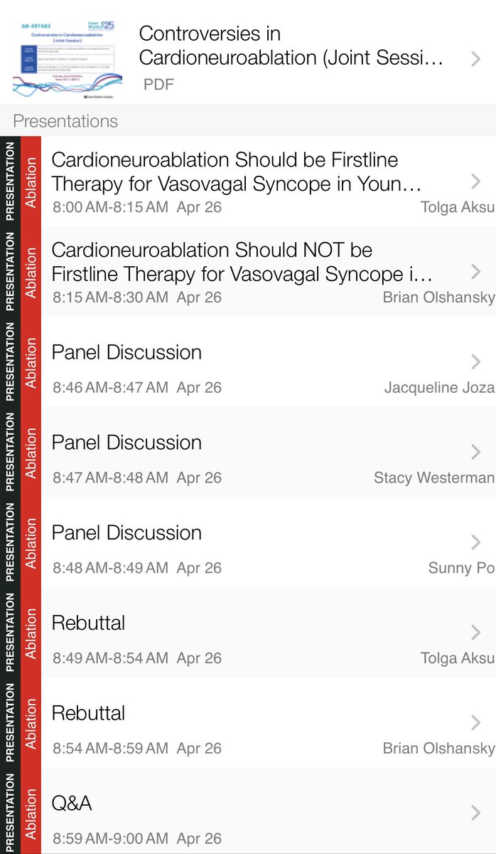 Hakeem Ayinde (@naijaqrs) on Twitter photo The ultimate #cardioneuroablation debate. Let’s go! 8am, Room 33A-C <a href="/MDTolgaAksu/">Tolga Aksu, MD</a> #HRS2025 The ultimate #cardioneuroablation debate. Let’s go! 8am, Room 33A-C <a href="/MDTolgaAksu/">Tolga Aksu, MD</a> #HRS2025