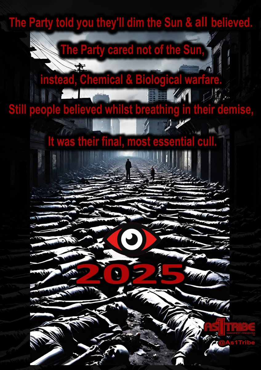 As1Tribe's tweet photo. #BRINGBACKTHESUN #CLEANAIR #soverignty #geoengineeering #ChemtrailSkies #UnitedKingdom #unite #CrimesAgainstHumanity #depopulation #poison #Cull #Democide https://t.co/AVKunsD3rJ