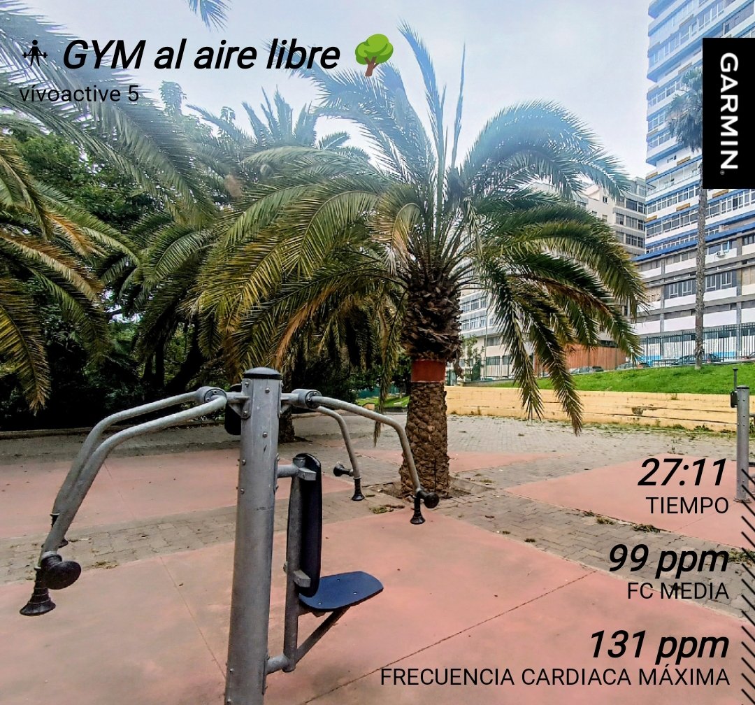 BiciGranCanaria's tweet photo. 🏋🏻 25' 🚶‍♂️4k 🏃🏻‍♂️4k
🌴#JardinesBuenavista
🌺#ParqueDeLaBallena
☁️#MeteoGC 🕚🌡️19°
🎧#Metallica
#LasPalmasDeGranCanaria
#GranCanaria
#Correr #Runnner
#Running #Jogging #Finisher42
#RunningLife #LoveRunning
#Carrera #CarreraAPie
#MuscleExercise
#DIABETESTIPOFREE
#MUÉVETEFRENTEALCÁNCER https://t.co/LIKGilPohl