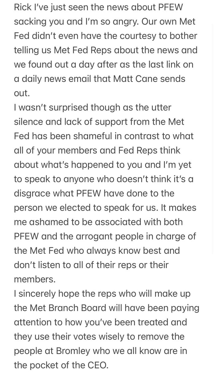 I should qualify this post and thank those at MPF (Bromley) who have helped and supported me  - Steve George, Pete Robertson (Boris), Mick Neal and Alania Pilkington. 💙