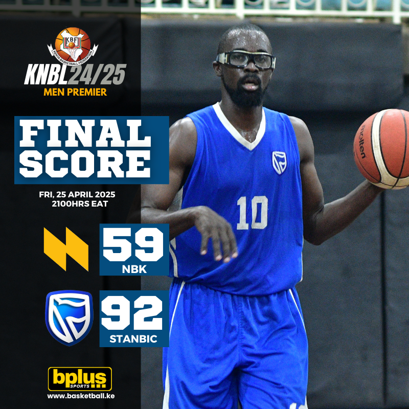 bplus_KE's tweet photo. The #battle of the #banks was action-packed but its @StanbicKE that carried the day beating their archrivals @National_Bank 92-59 having won the tie 68-51 in the 1st leg too, to retain the bragging rights.

Watch the full match here: https://t.co/Q63NcQCLPm https://t.co/0WGH45MIBn