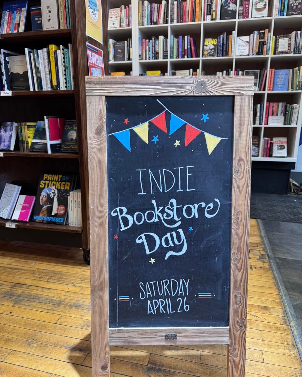 wheatberrybooks's tweet photo. Happy Independent Bookstore Day!! 🎉📚🎈 We are ready to party with you today! Wear your Wheatberry shirt for 10% off your purchase today. We have so many fun things happening! The world is a better place because of bookstores. ♥️📖 #IndieBookstoreDay https://t.co/mrMTPKEcQp