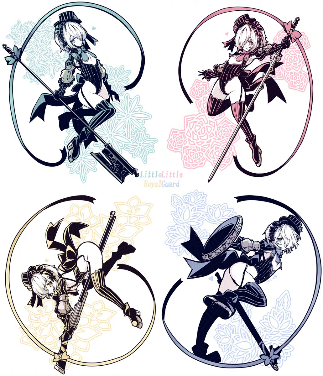 hisui_st's tweet image. (固定用)描いた絵色々