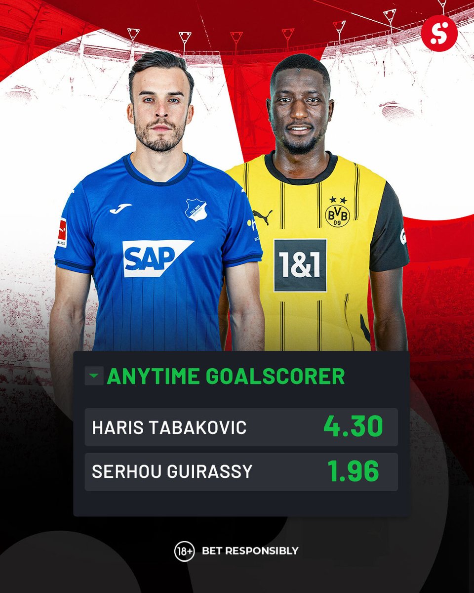 SportyBetNG's tweet photo. Who go score for you this afternoon? 🎯
Tabakovic dey jam Guirassy for Anytime Goal Challenge!
https://t.co/KslrsV28TO
#BetSporty #GoalChallenge https://t.co/33cgtlwslw