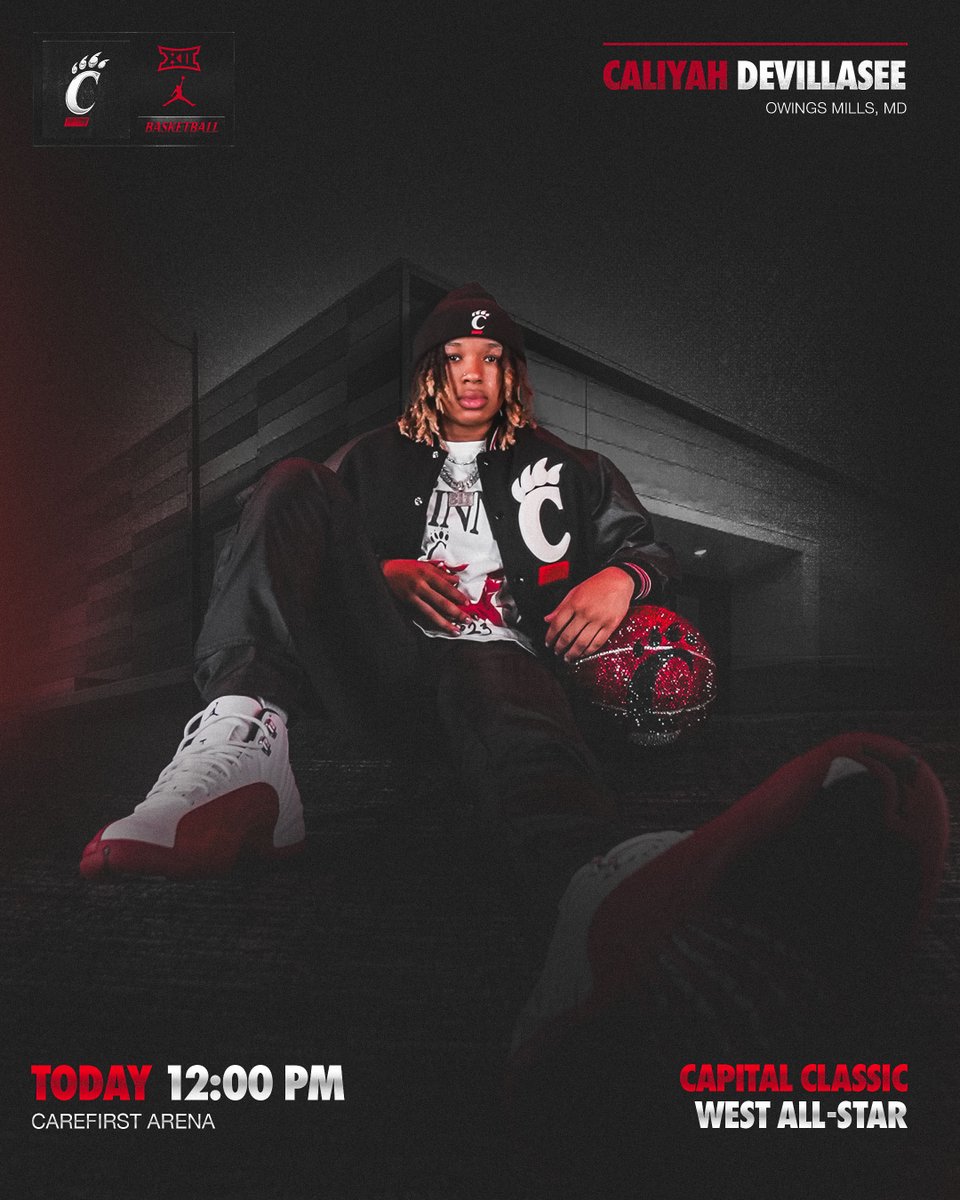 Cincinnati Women's Basketball (@gobearcatswbb) on Twitter photo Catch <a href="/thelilbit4/">Caliyah 'Lil Bit' DeVillasee</a> in action at the Capital Classic today π
πΊ <a href="/MonSportsNet/">Monumental Sports Network</a>
#TheSisterhood | #Bearcats Catch <a href="/thelilbit4/">Caliyah 'Lil Bit' DeVillasee</a> in action at the Capital Classic today π
πΊ <a href="/MonSportsNet/">Monumental Sports Network</a>
#TheSisterhood | #Bearcats