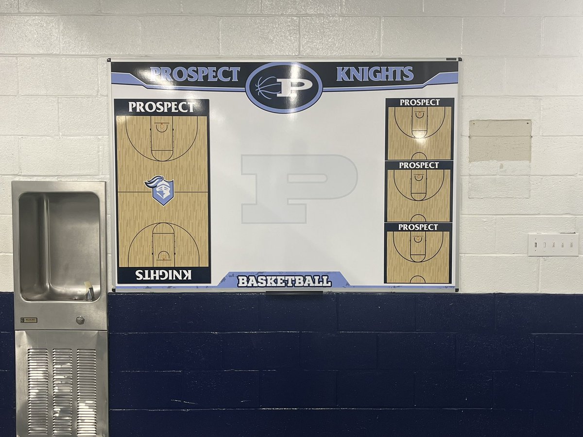 Big thank you to the <a href="/PHS_A_Boosters/">PHS AthleticBoosters</a> for the new addition to our locker room! We appreciate the support!! <a href="/ScottMcD_PHS/">Prospect Athletics</a> <a href="/KnightsofPHS/">Prospect High School</a>