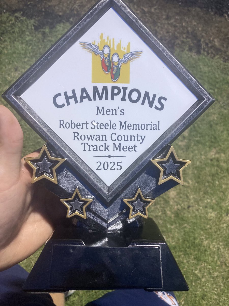 County track 3-peat for Carson males. North Rowan won 12 straight back in the day so still some work to do for Cougars. North hasn’t won the county meet in quite a while but still leads with 19 titles.