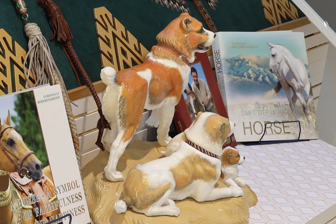 トルクメニスタン🇹🇲めちゃ犬推しやーん。 アラバイ（セントラル