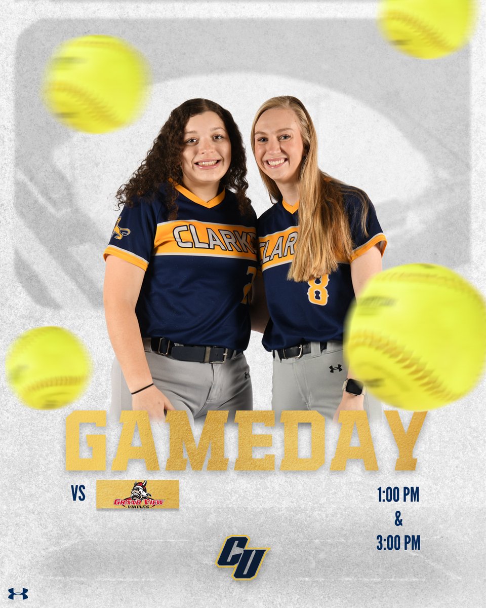SENIOR DAY! 

Pride host Grand View for the final home game of 2025!

📊 (Game 1) ➡️ tinyurl.com/bdewv5p8

📊 (Game 2) ➡️ tinyurl.com/2hzscpnp

💻 ➡️ tinyurl.com/35kkbhu5

#ClarkePride