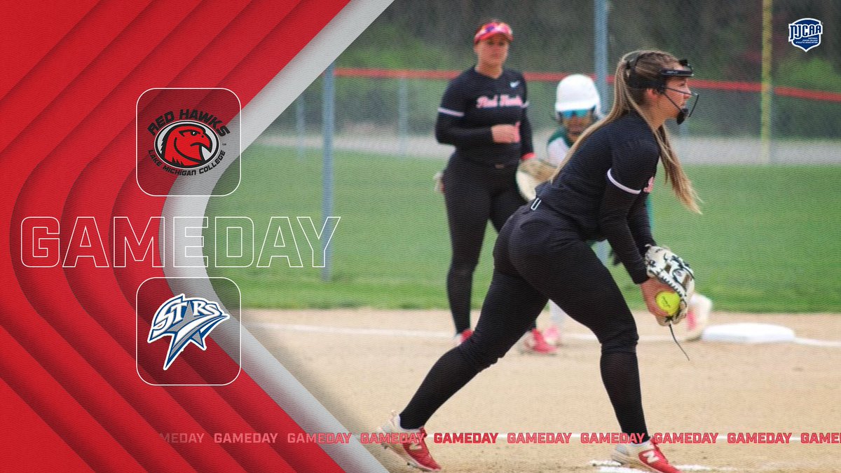 The lady Red Hawks host the LCC Stars at Coloma High School today for a conference showdown 💪🏼 Game times are 1 &amp; 3. LET’S GO!!🥎

#RedHawkParty #TalonTough