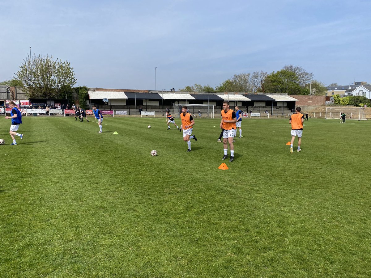 Warm ups underway at Harwich