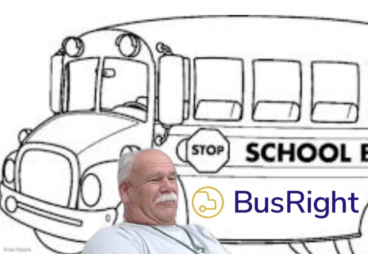 Jumped on a video call with Brad, a BusRight customer, and he added the BusRight logo to his Zoom background.

I can't imagine being so excited about one of our technology vendors that I'd want to add their logo to my Zoom background indefinitely...