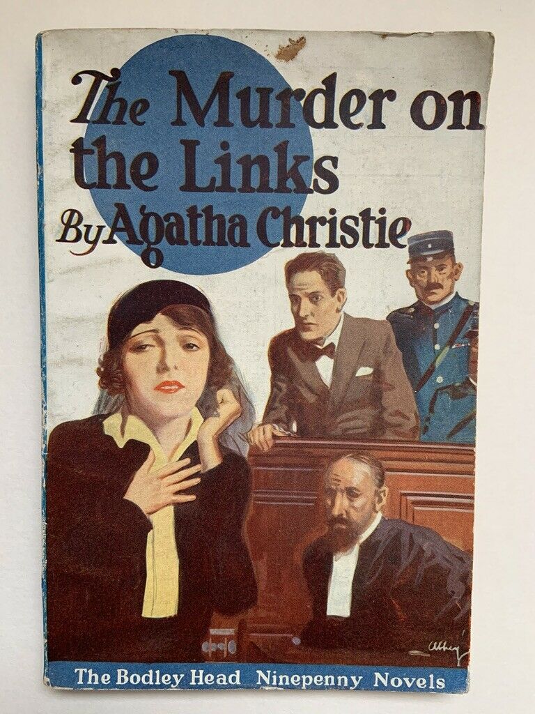 The first two official #agathachristie paperbacks were Collins' Feb 1932 printing of 'Partners in Crime' &amp; Bodley Head's March 1932 'The Murder on the Links' - both very scarce to find today.