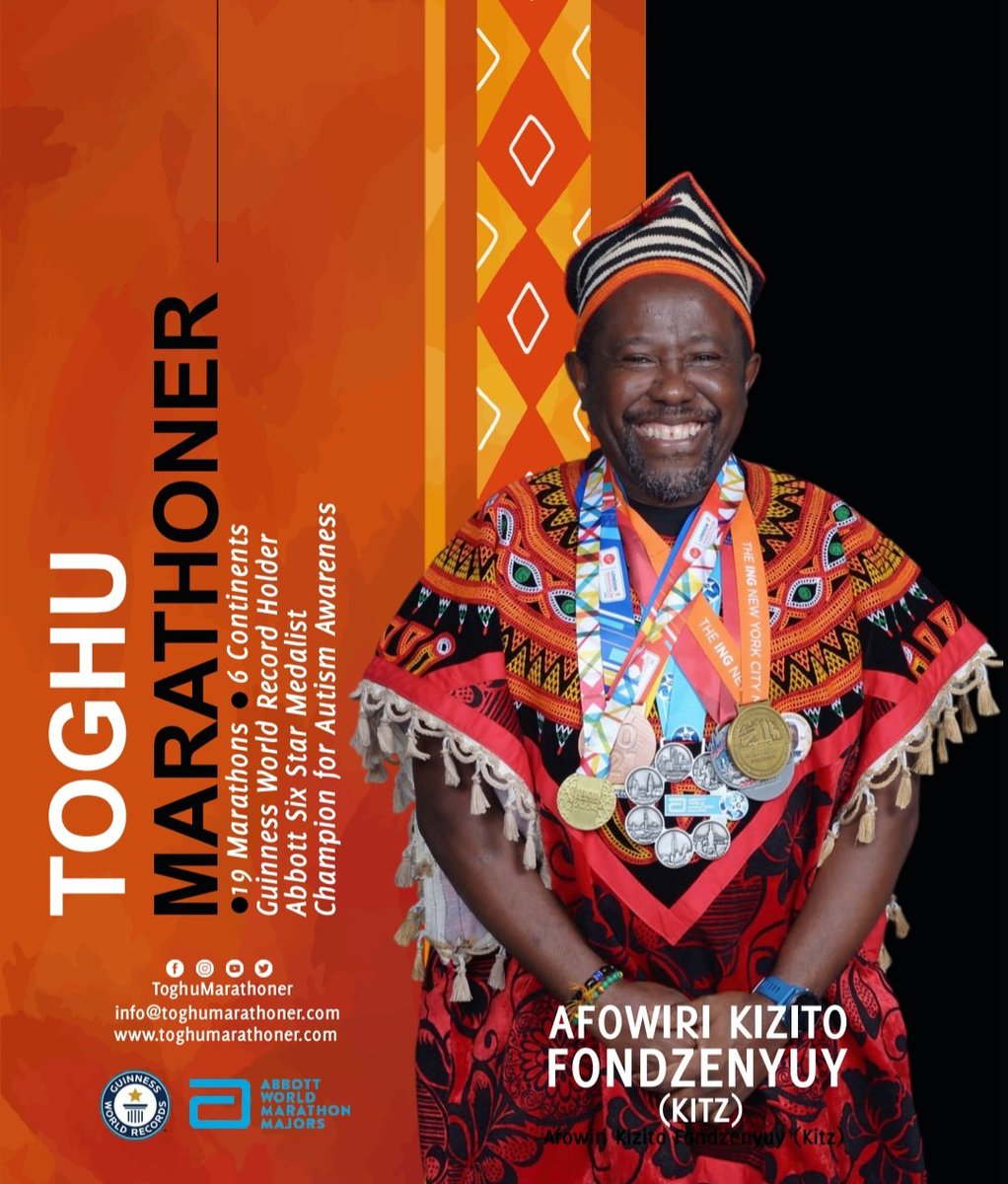 "Toghu is our heritage. This I the reason I started running in toghu to showcase our outfit. It has given recognition to the attire all over the globe." Afowiri Fondzenyuy, award winning Toghu marathoner explained.

#ToghuMarathoner #AntarticaMarathon