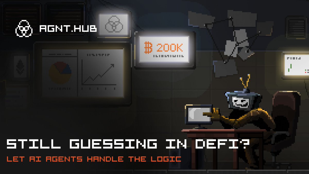 Most DeFi interfaces are just fancy menus. 
Too many buttons, zero direction. 
You’re not navigating – you’re guessing.

We’re not saying DeFi is broken. 
We’re saying it’s missing a layer – the guidance layer.

That’s where DeFAI comes in. 
An agent-powered DeFi layer that gets