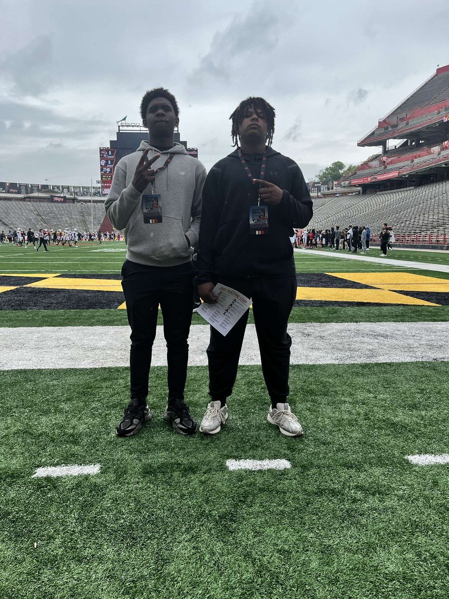 HeroDaEdge's tweet image. Had a Great time at the Maryland Spring Game @DowlingDon2027 @TerpsFootball @SJCPAthletics