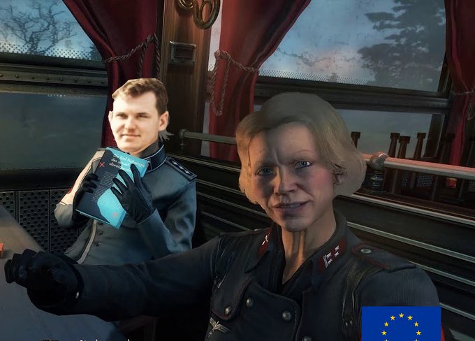 Auf dem Weg nach Castle Ronnystein um einen Vortrag zu halten ...