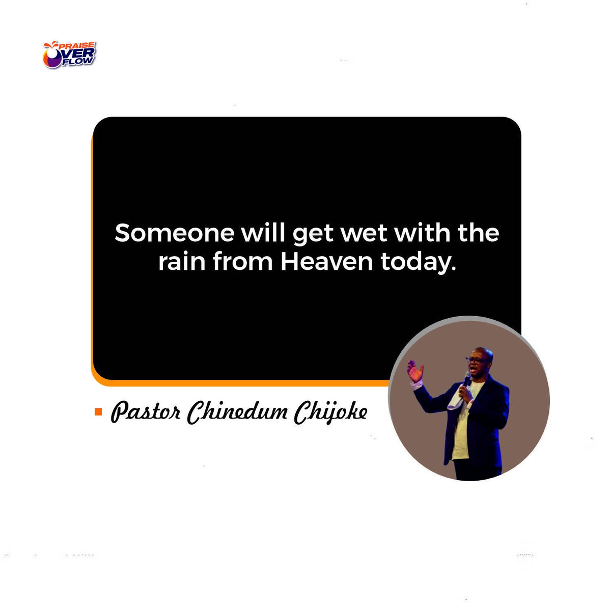 Praise_Overflow's tweet image. Someone is about to get drenched in the rain of heaven today!
The overflow is here, the heavens are open, and the blessings are pouring down without measure.
Get ready to be soaked in glory!